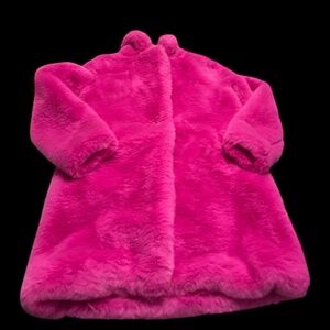 Hilary MacMillan faux fur coat